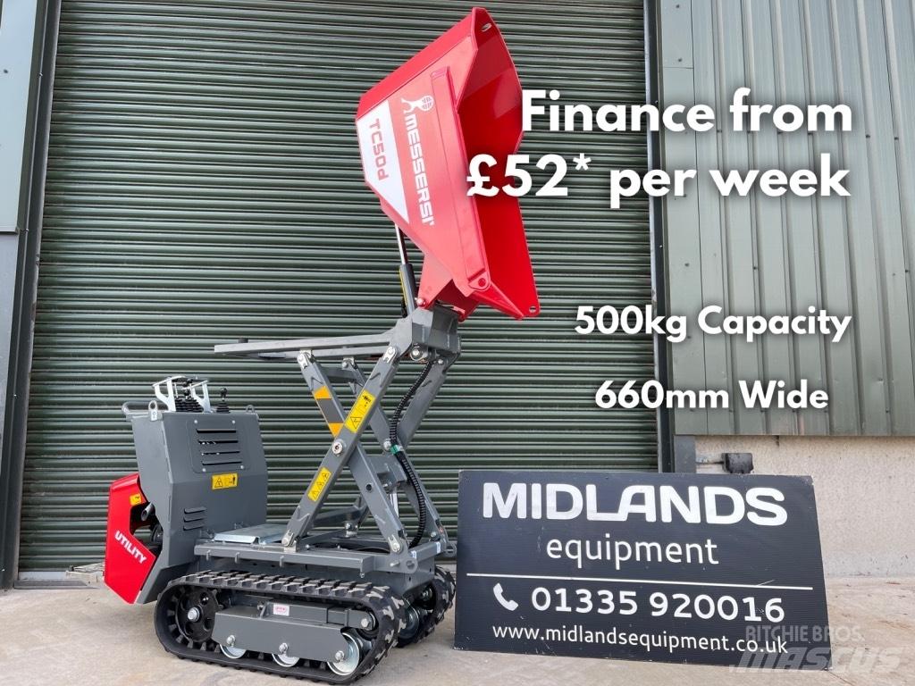 Messersi TC 50D Tracked dumpers
