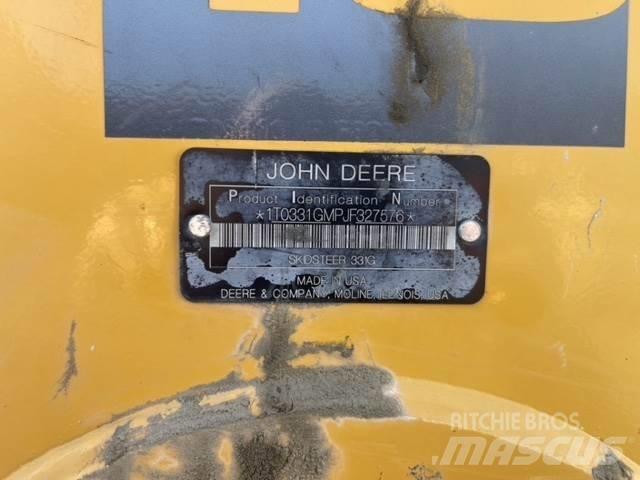 John Deere 331G Skid steer loaders