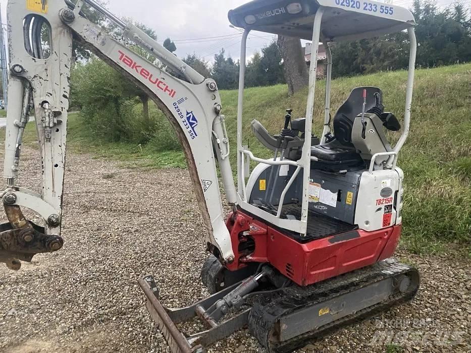 Takeuchi TB 215 R Mini excavators < 7t (Mini diggers)