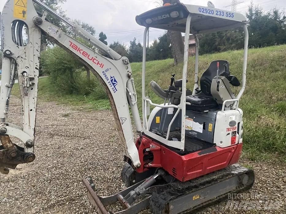 Takeuchi TB 215 R Mini excavators < 7t (Mini diggers)