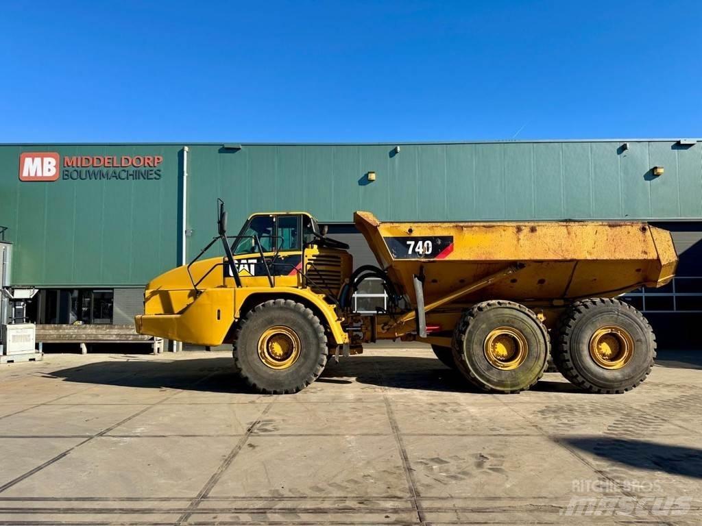 CAT 740 Articulated Dump Trucks (ADTs)