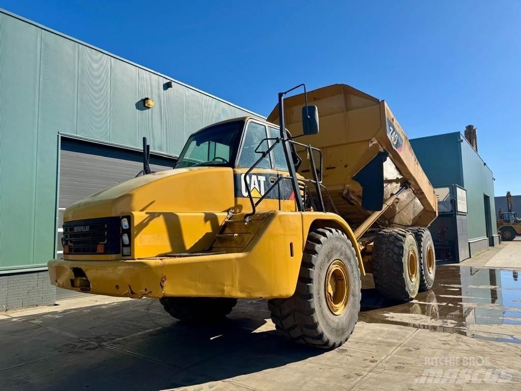 CAT 740 Articulated Dump Trucks (ADTs)
