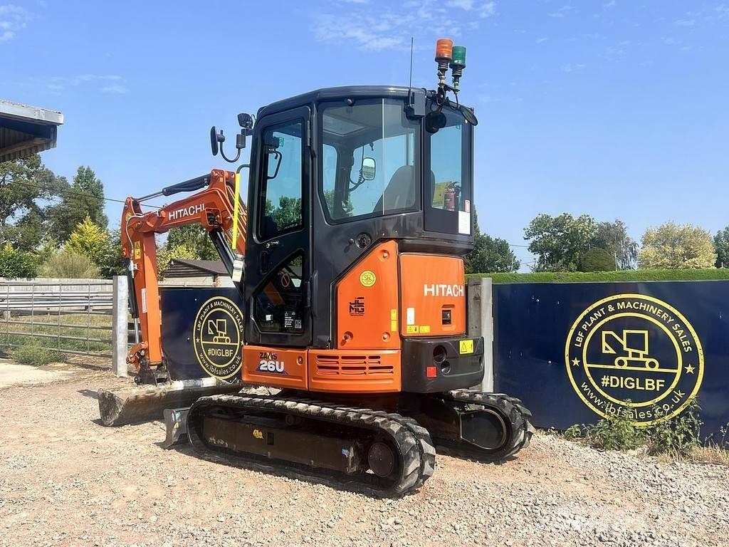 Hitachi ZX26U Special excavators