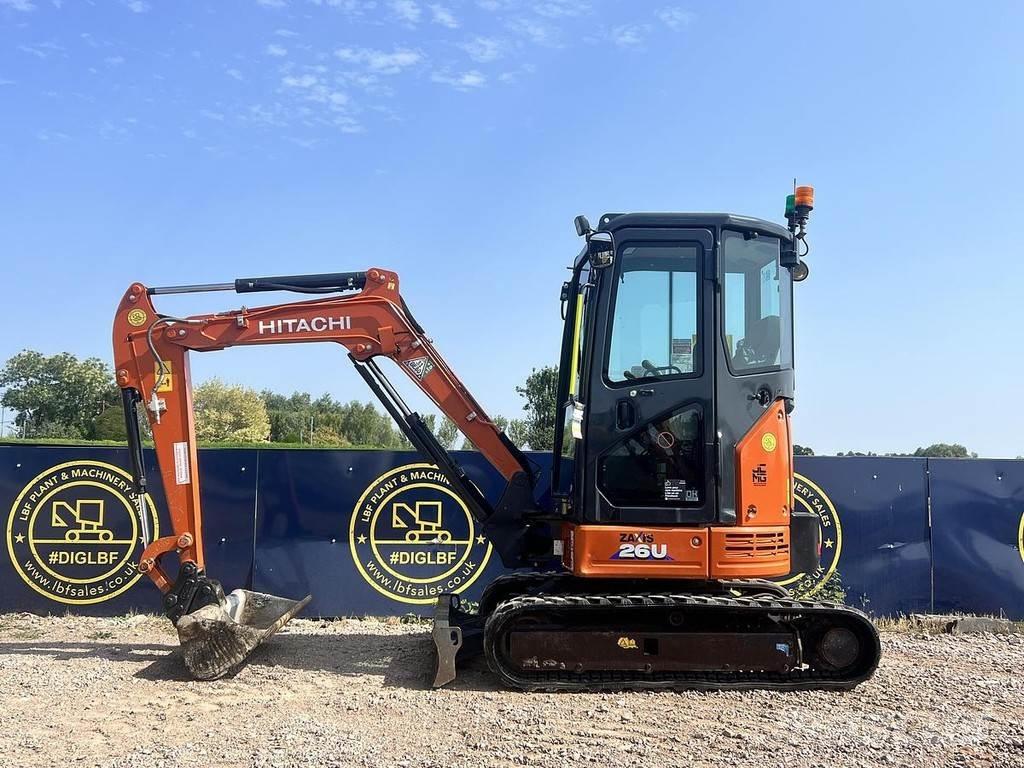 Hitachi ZX26U Special excavators