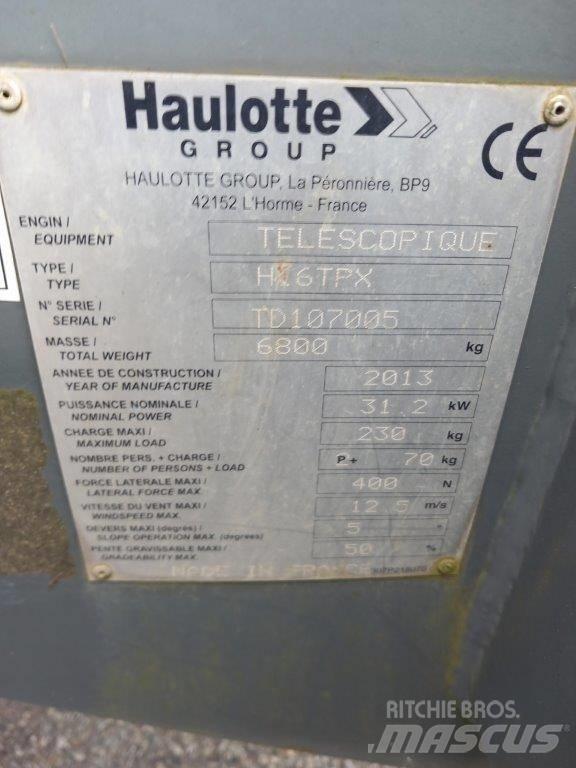 Haulotte H 16 TPX Telescopic boom lifts