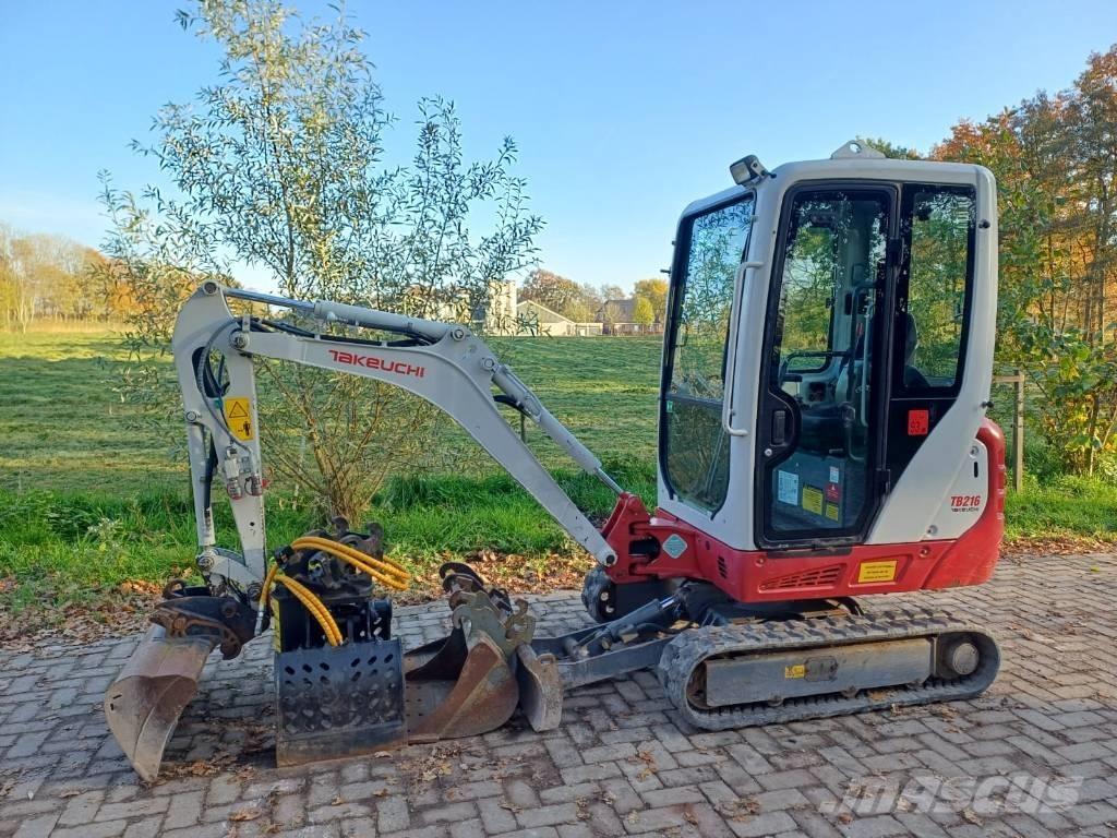 Takeuchi TB 216 Mini excavators < 7t (Mini diggers)