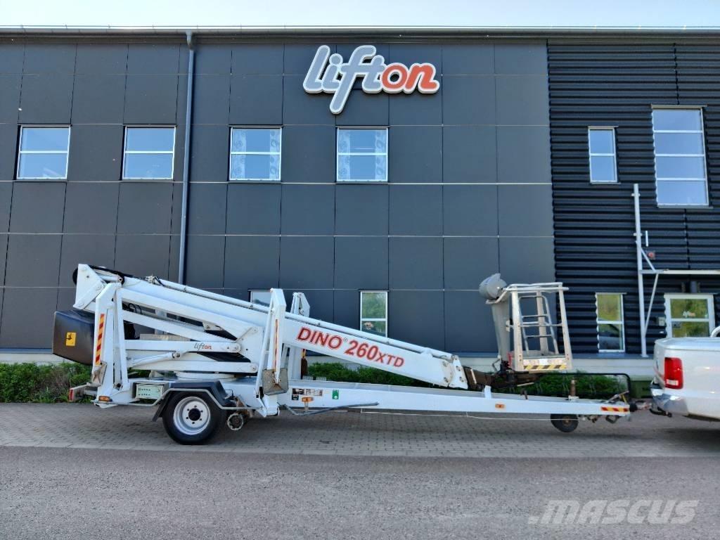 Dino 260 XTD Skylift Trailer mounted aerial platforms