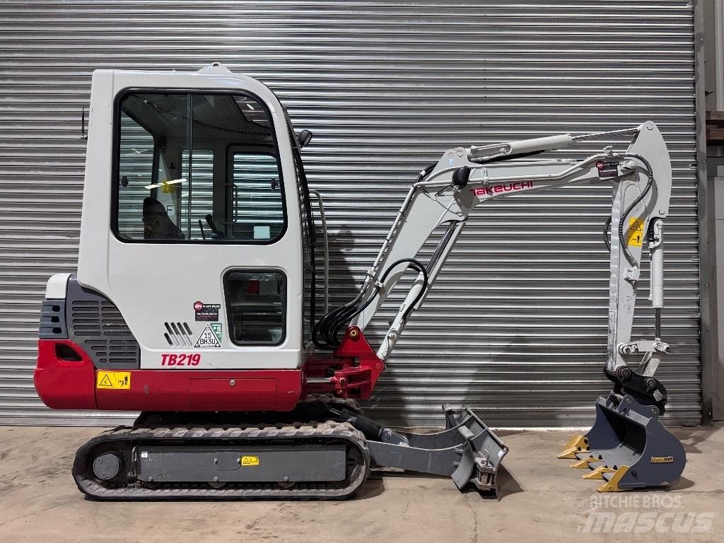 Takeuchi TB 219 Mini excavators < 7t (Mini diggers)