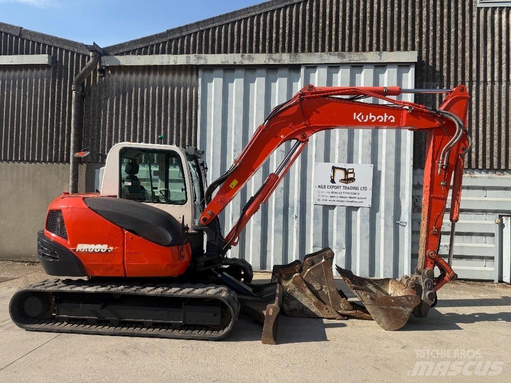 Kubota KX 080 Midi excavators  7t - 12t