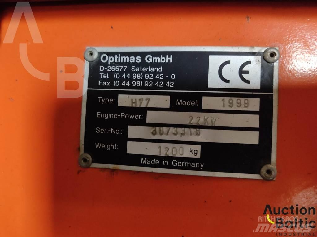 Optimas H77 Handling and placing equipment