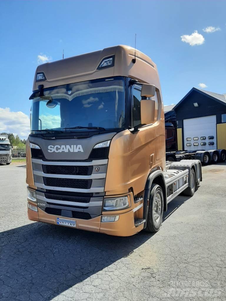 Scania R 500 Chassis Cab trucks