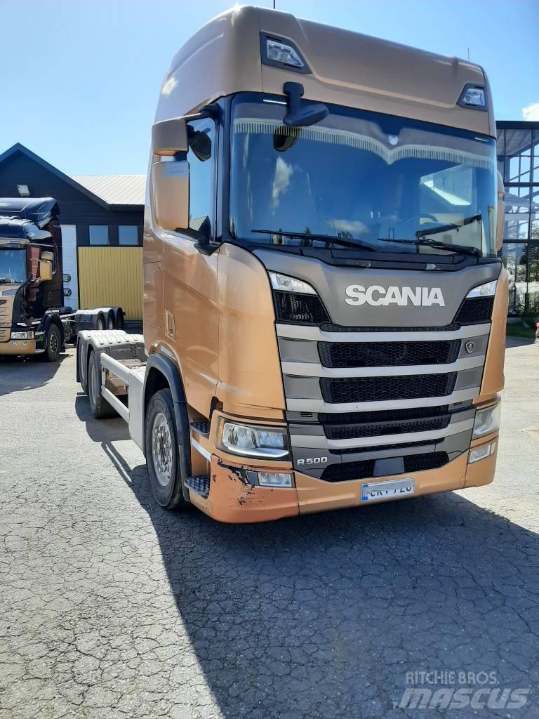 Scania R 500 Chassis Cab trucks