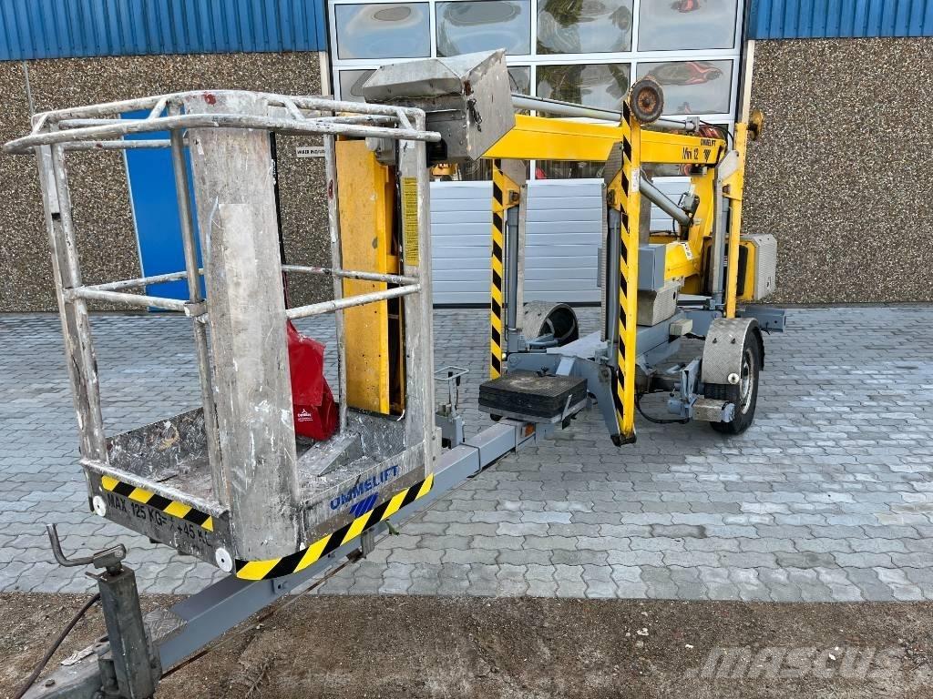 Omme Mini 12 EBJ Trailer mounted aerial platforms