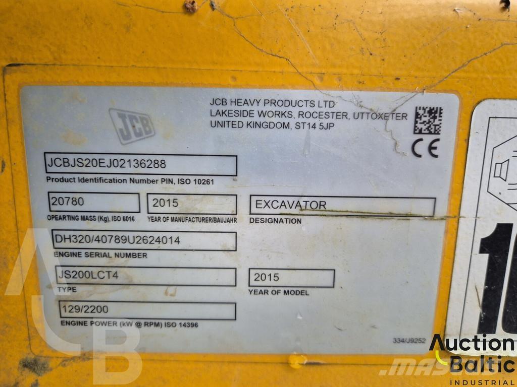 JCB JS 200 LC T4 Crawler excavators