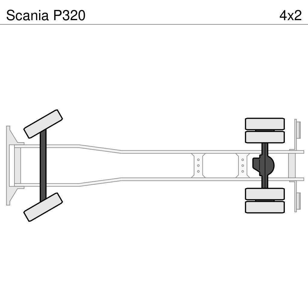 Scania P320 Skip loader trucks