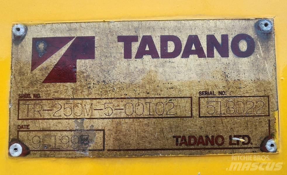 Tadano TR250M-5 Rough terrain cranes