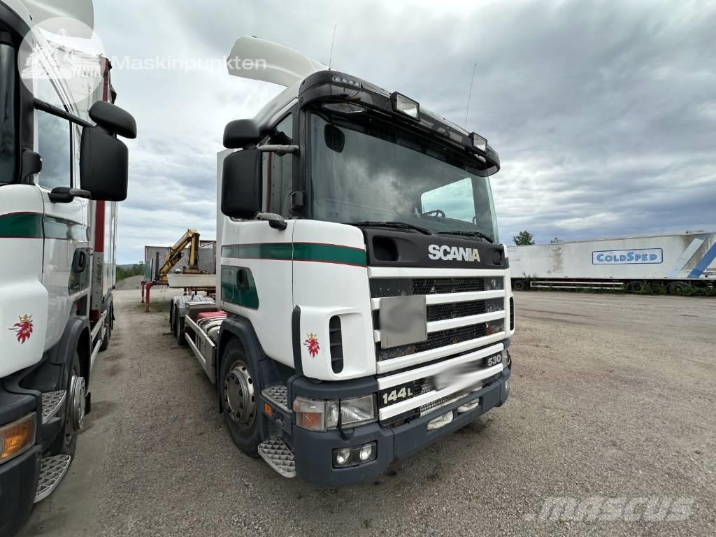Scania R 124 LB Container Frame trucks