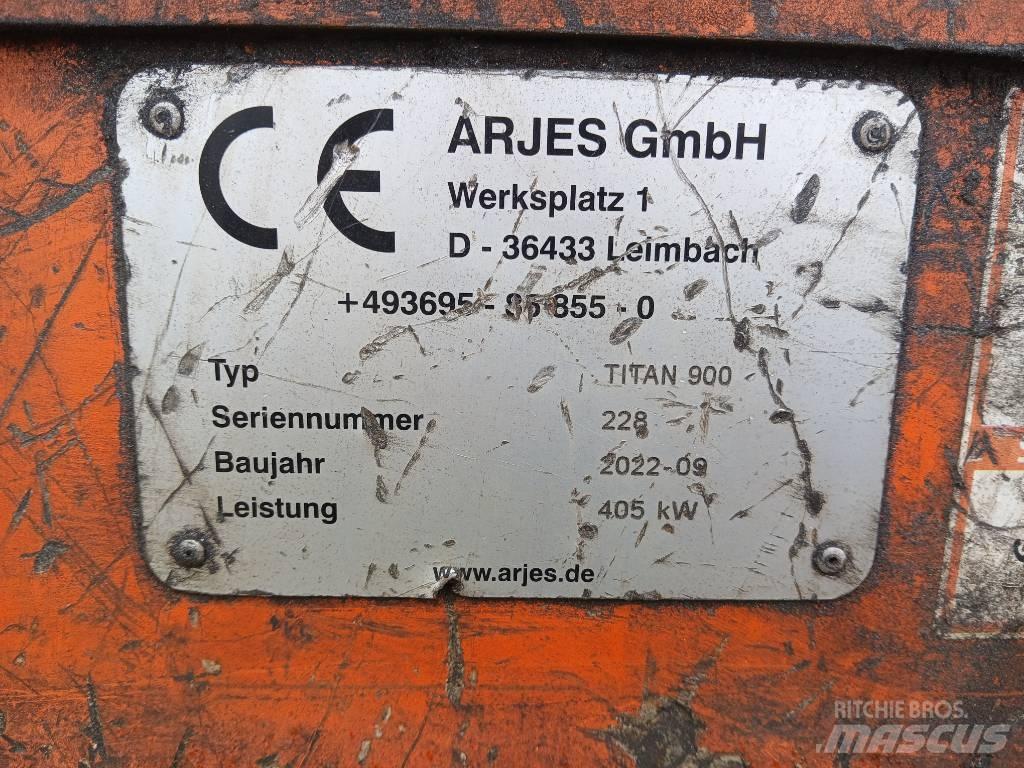 Arjes Titan 900 Waste Shredders
