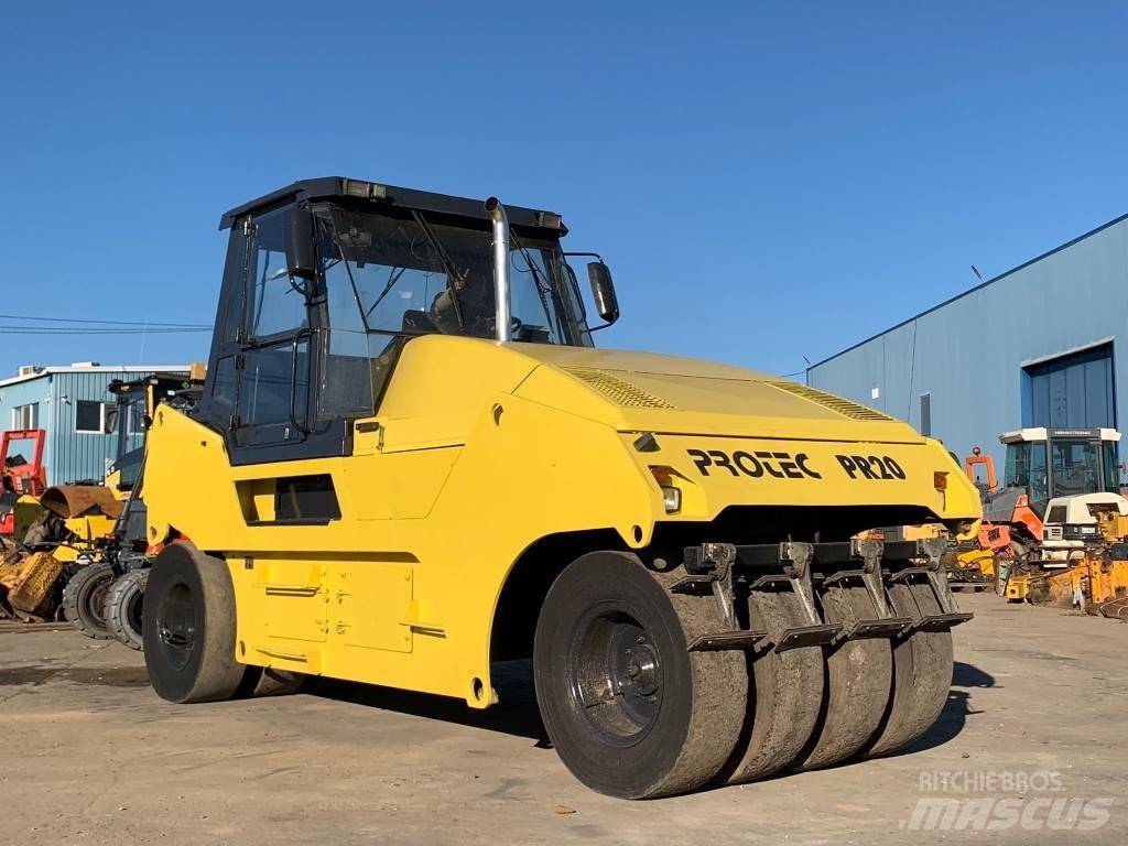 Protec PR20 Pneumatic tired rollers