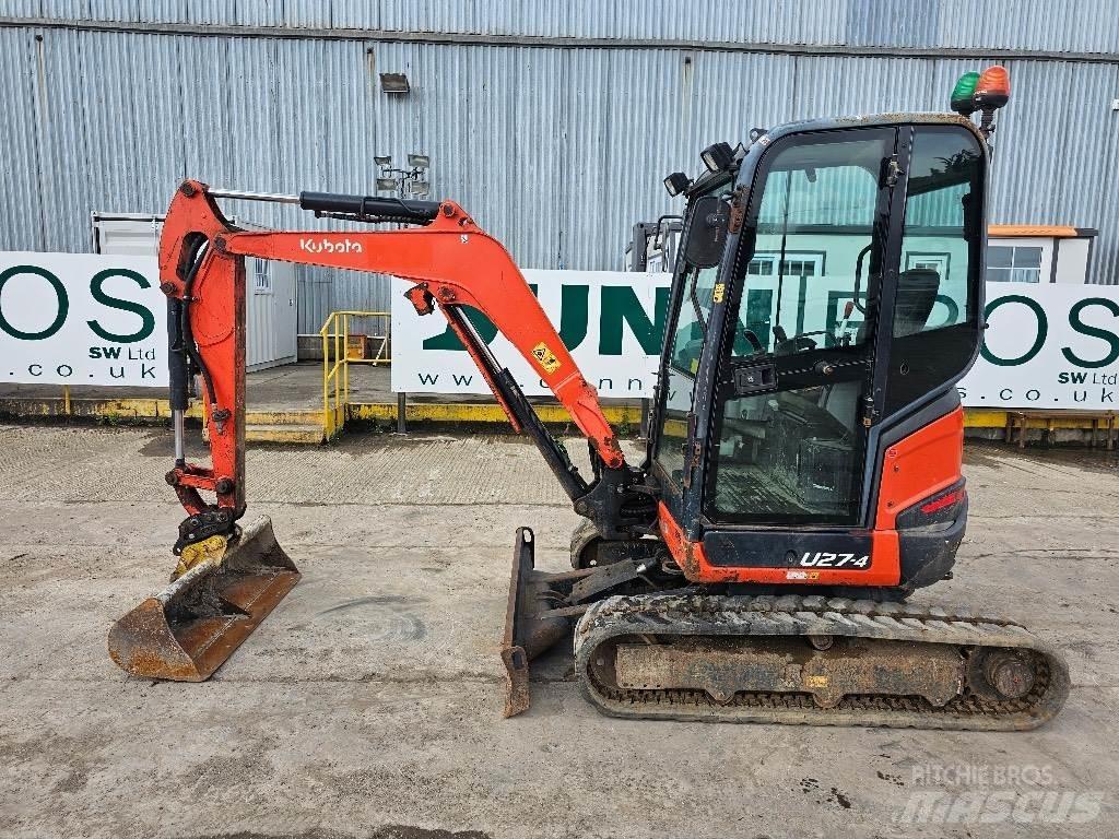 Kubota U 27-4 Mini excavators < 7t (Mini diggers)