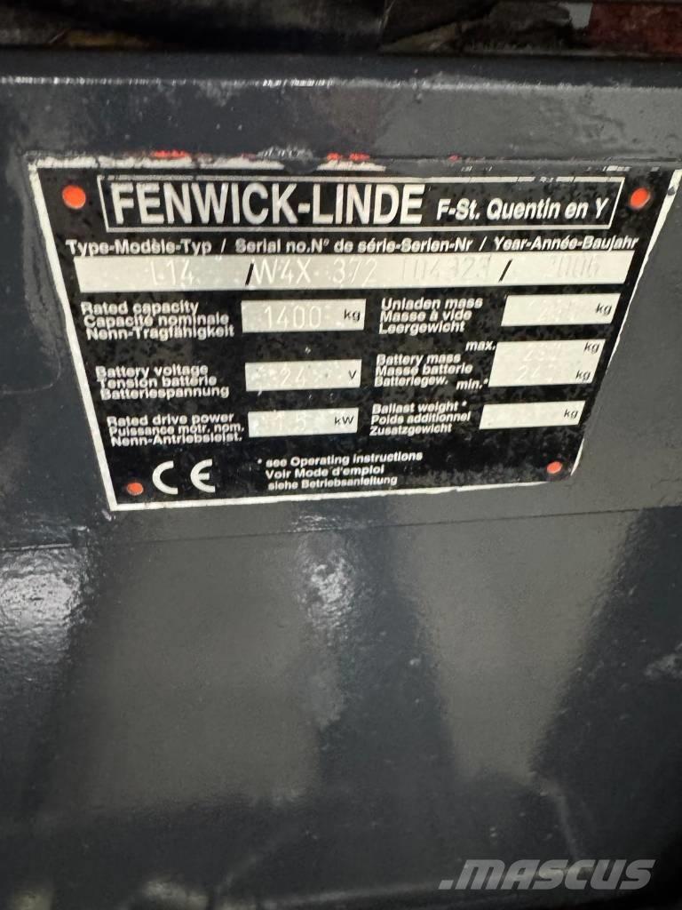Linde 10848 L14 Forklift trucks - others