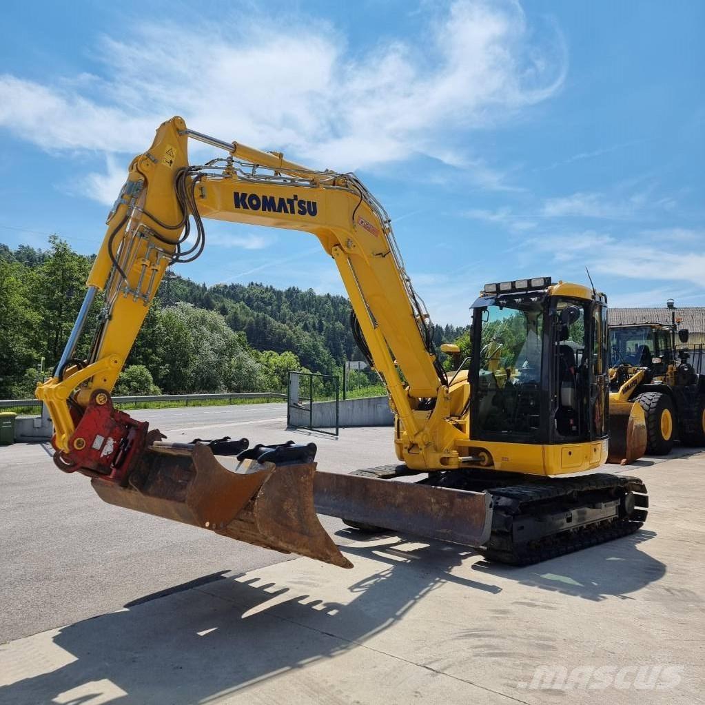 Komatsu PC 88 MR-10 Midi excavators  7t - 12t