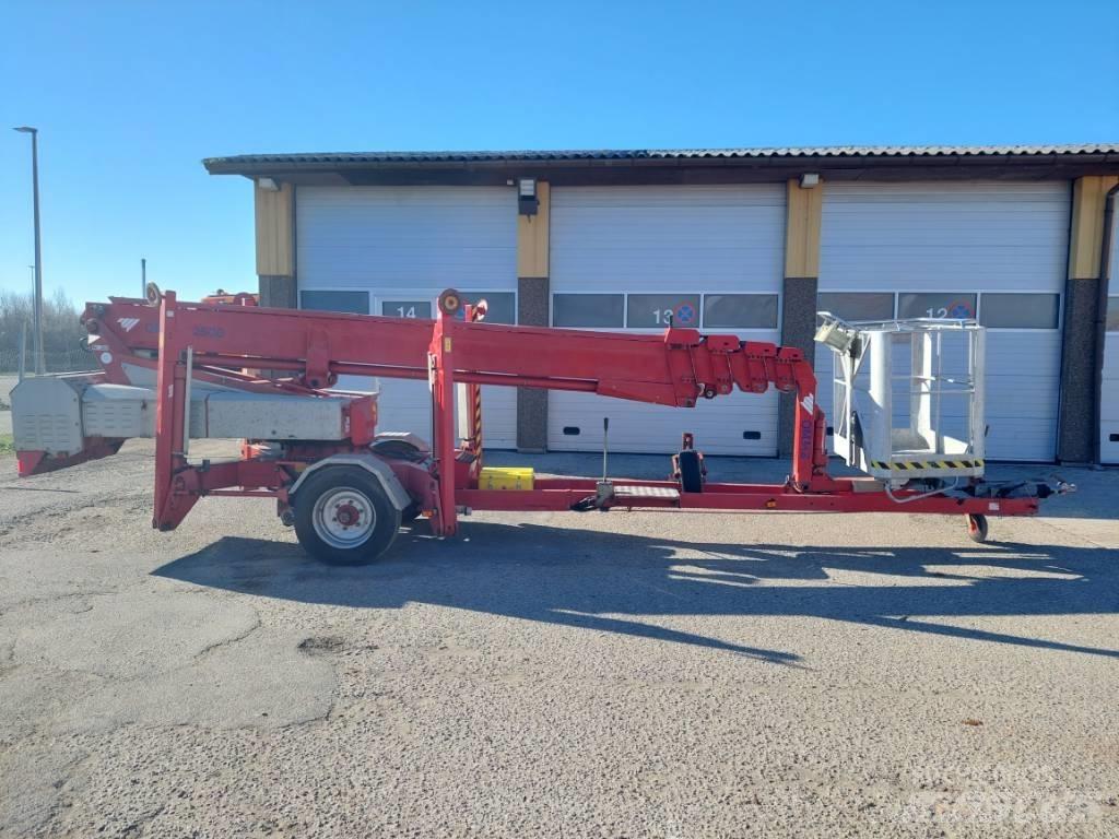 Ommelift 2500EBZ Trailer mounted aerial platforms