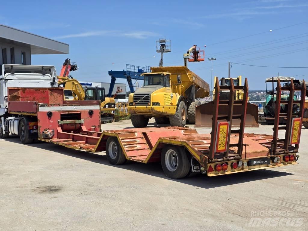 Renders RZ0C 12.20E Low loader-semi-trailers