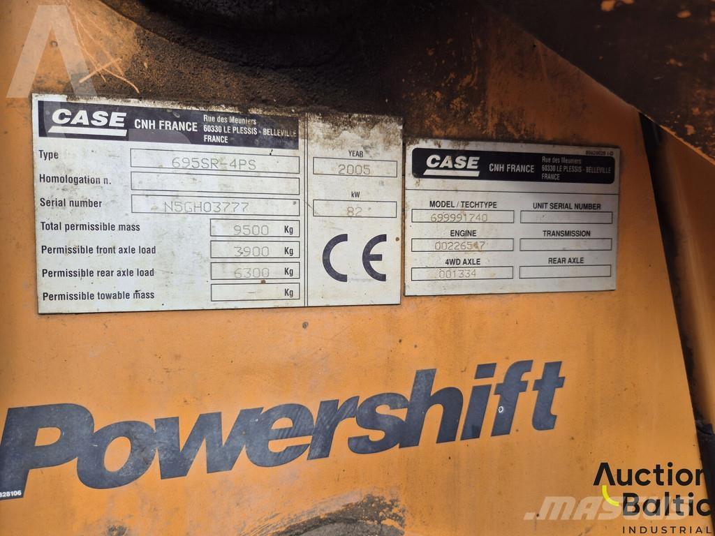 CASE 695 SR-4 PS Backhoe loaders