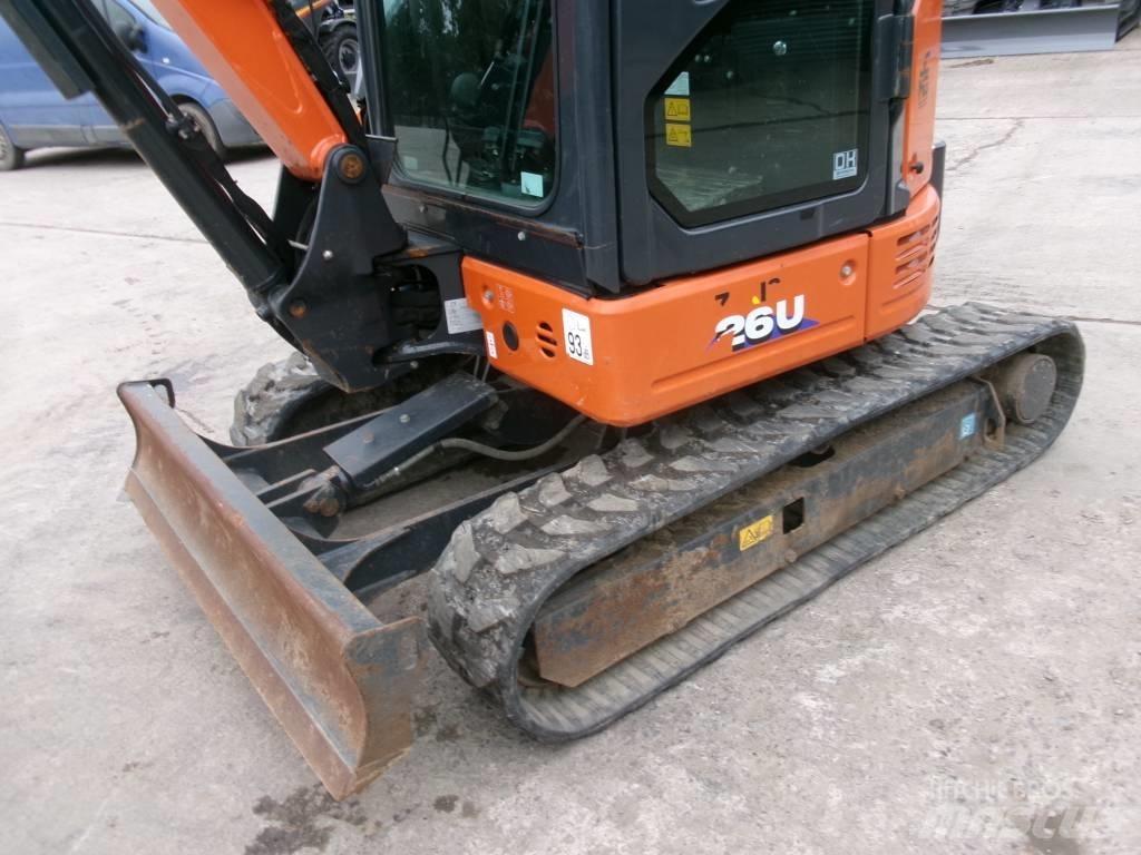 Hitachi 26U Mini excavators < 7t (Mini diggers)