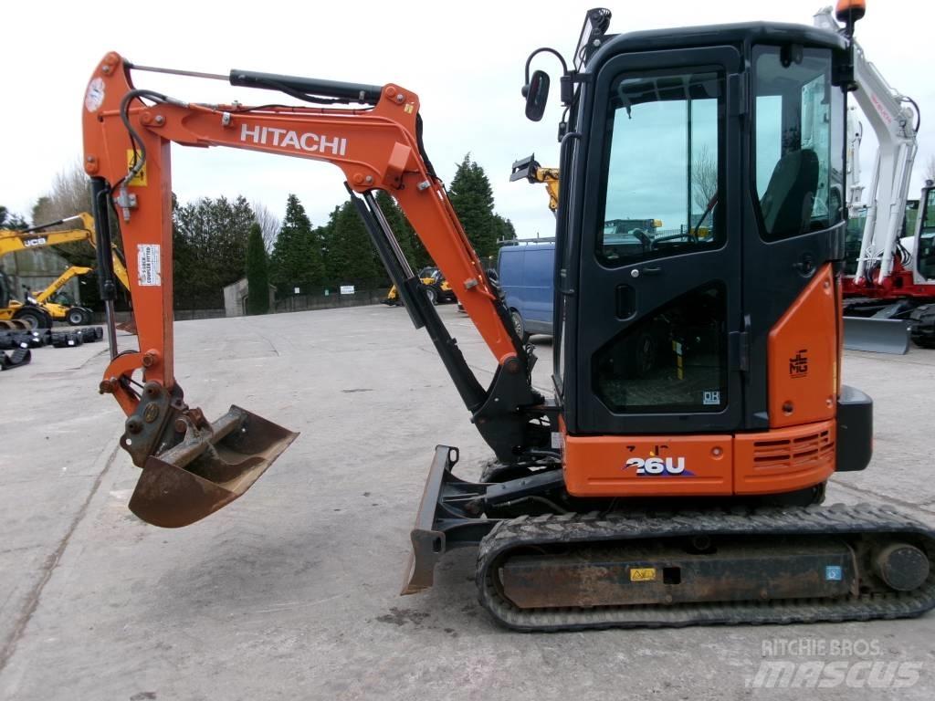 Hitachi 26U Mini excavators < 7t (Mini diggers)