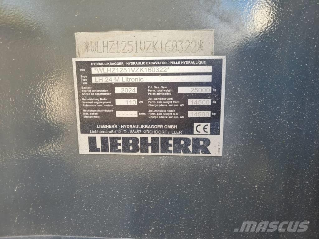 Liebherr LH 24 Wheeled excavators