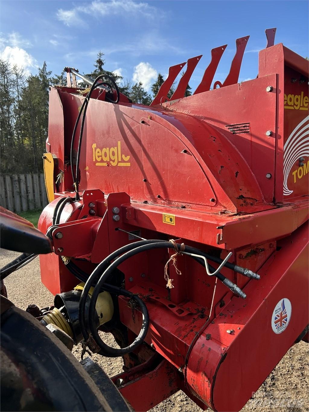 TEAGLE TOMAHAWK 808S Bale shredders, cutters and unrollers