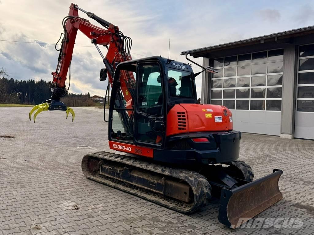 Kubota KX 080-4 Midi excavators  7t - 12t