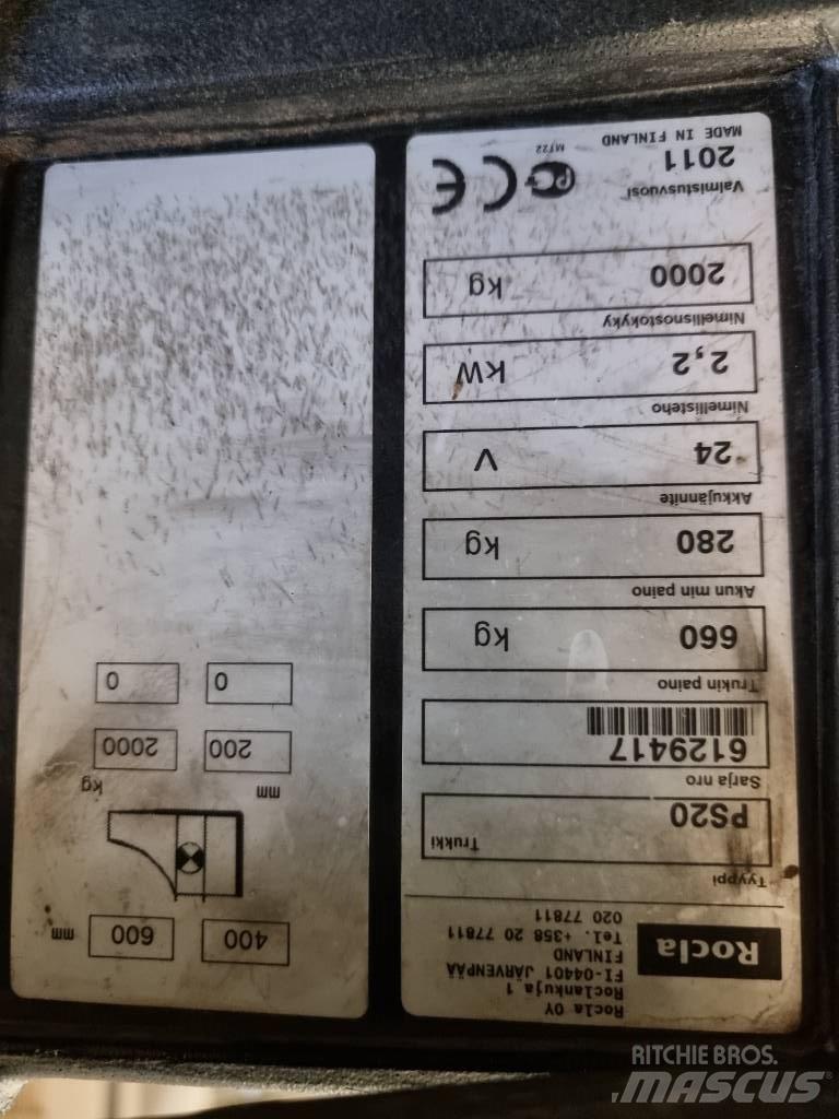 Rocla PS 20 Low lift order picker