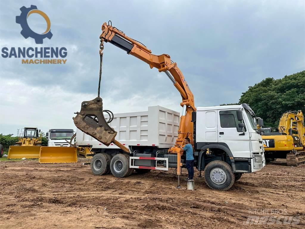 Howo 371 Crane trucks