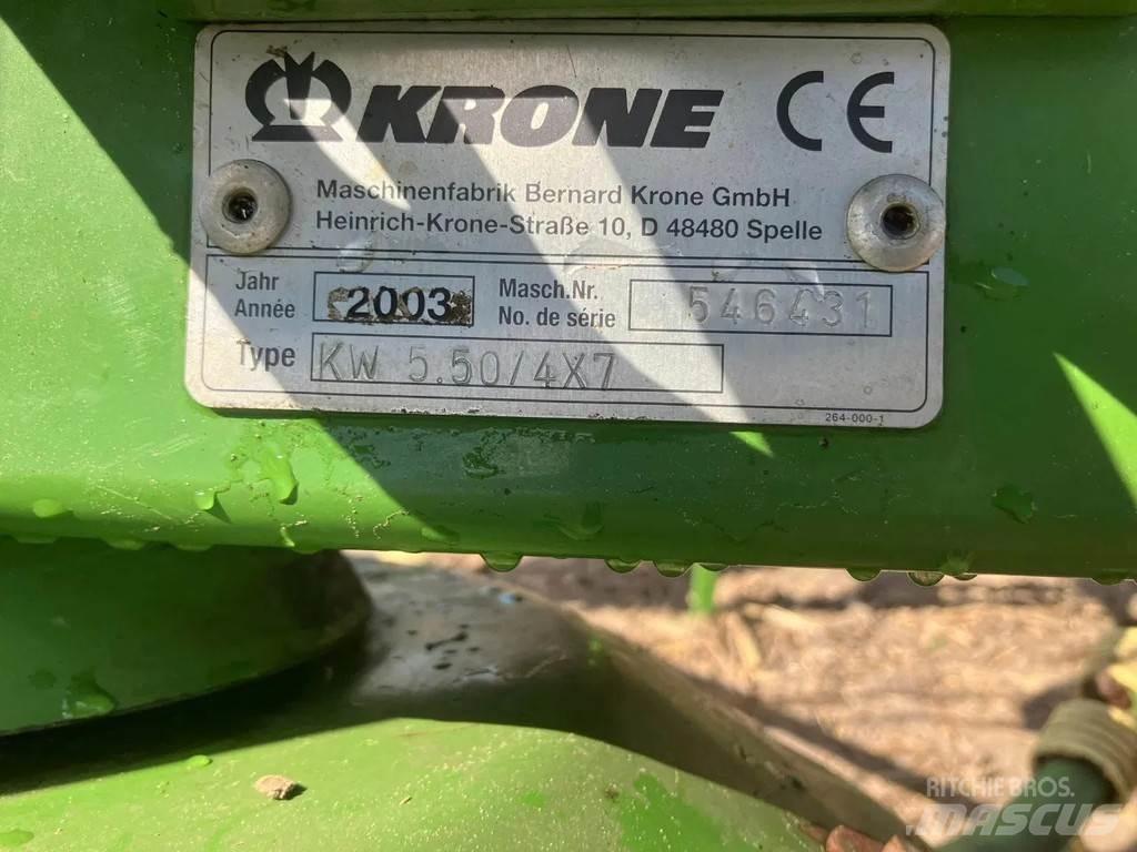 Krone Hooischudder Rakes and tedders