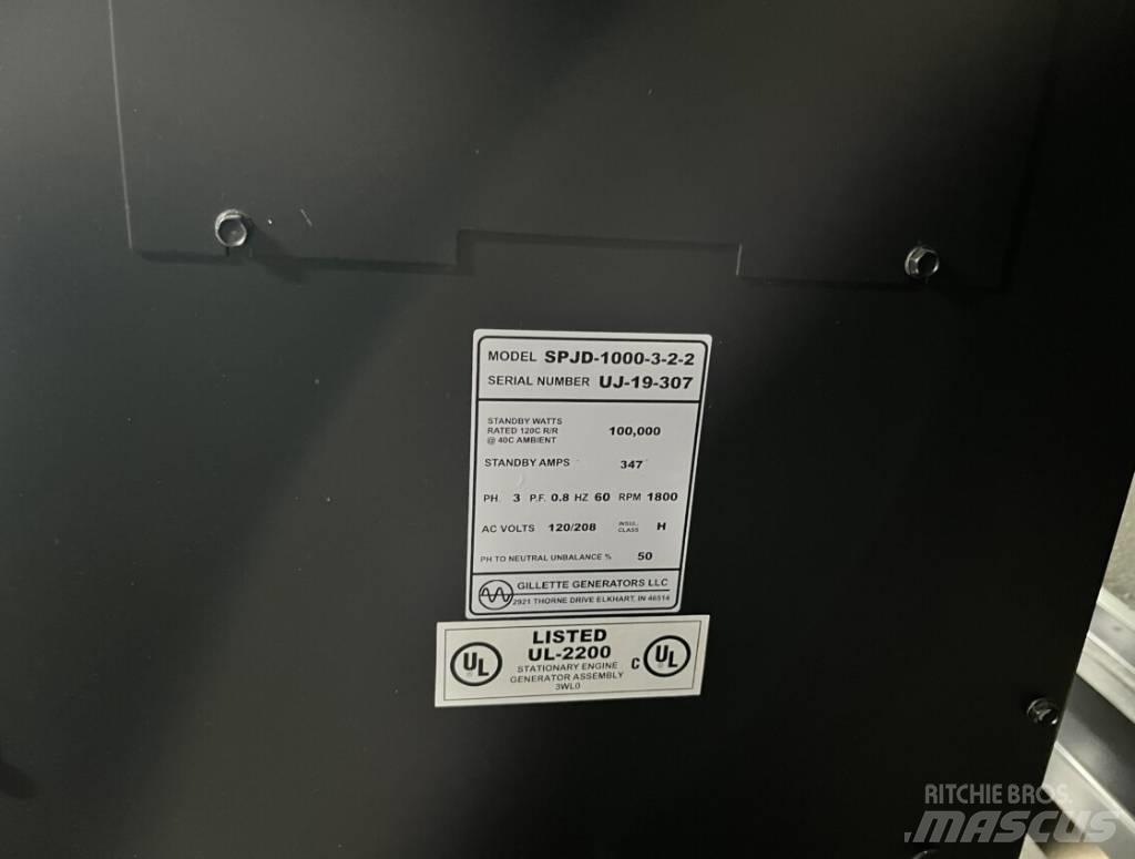  GILLETTE  SPJD-1000 Diesel Generators