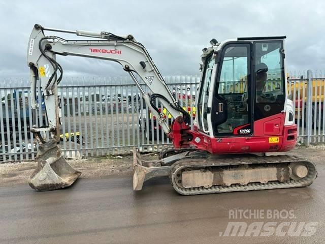 Takeuchi TB260 Mini excavators < 7t (Mini diggers)
