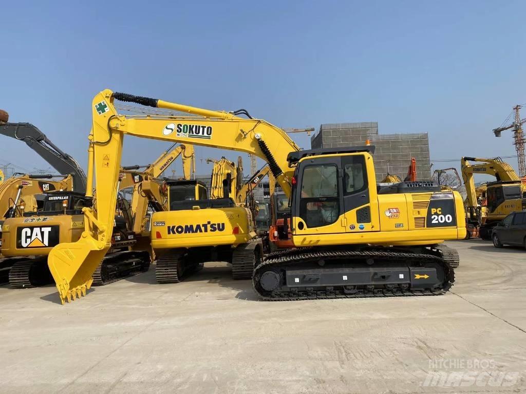 Komatsu PC 200-8 Crawler excavators
