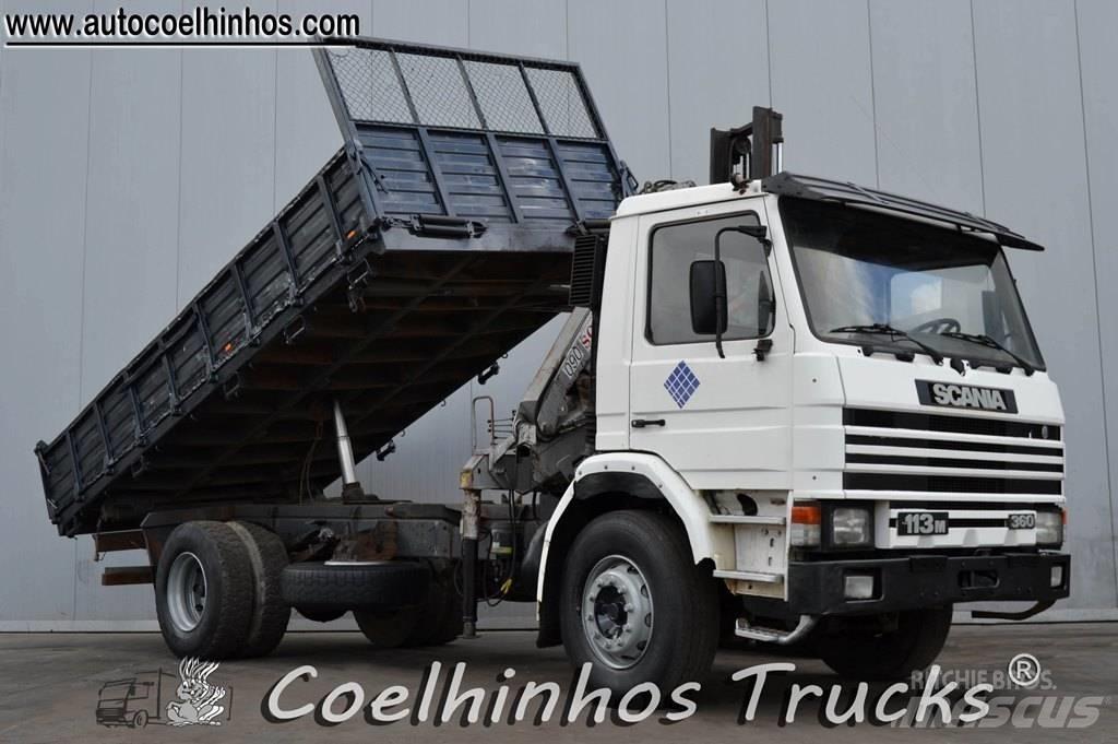 Scania 113H 360 Tipper trucks