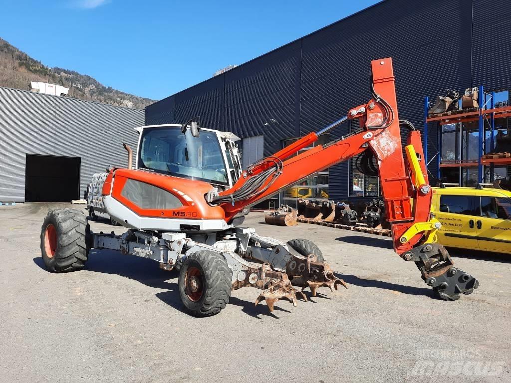 Menzi Muck M530 Wheeled excavators