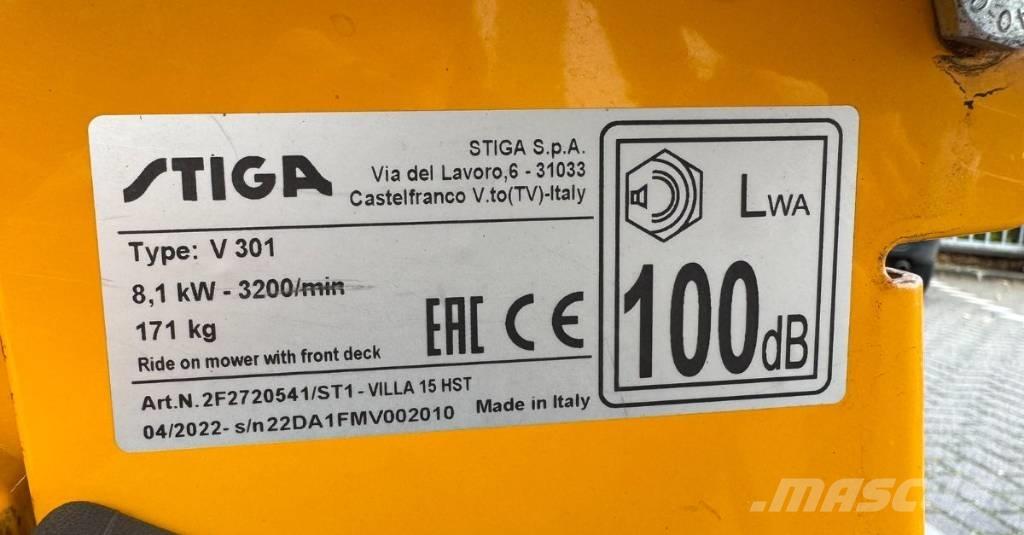 Stiga Villa Riding mowers