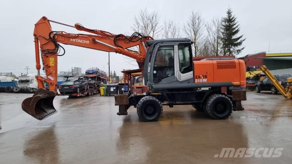 Hitachi ZX 210 W-3 Wheeled excavators