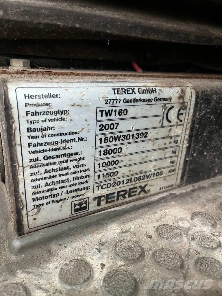 Terex Atlas TW 160 Wheeled excavators