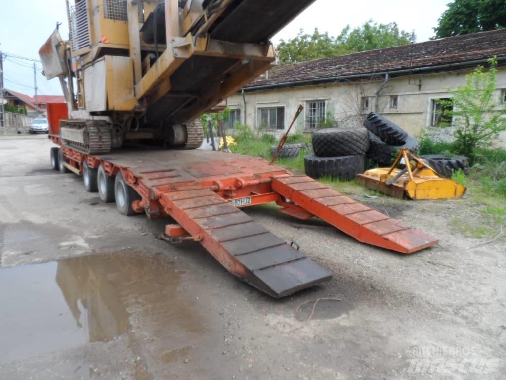 UMM RJ 40 Low loader-semi-trailers