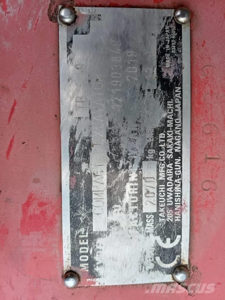 Takeuchi TB 219 Mini excavators < 7t (Mini diggers)