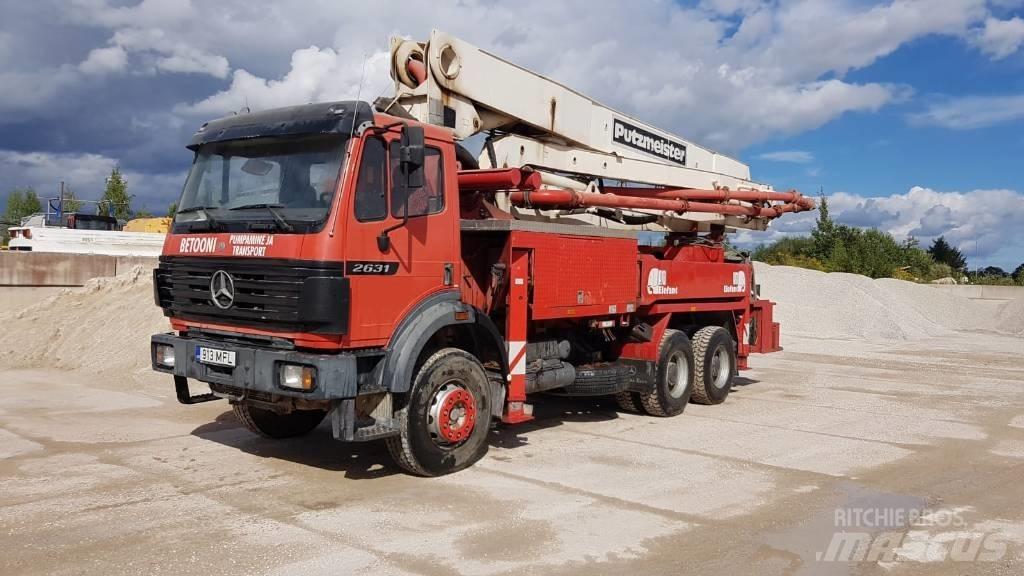 Putzmeister M 36 Concrete pump trucks