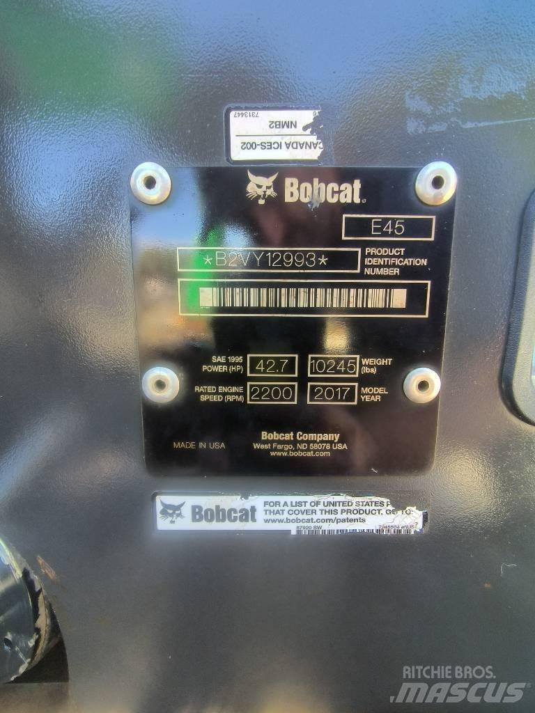 Bobcat E 45 Mini excavators < 7t (Mini diggers)