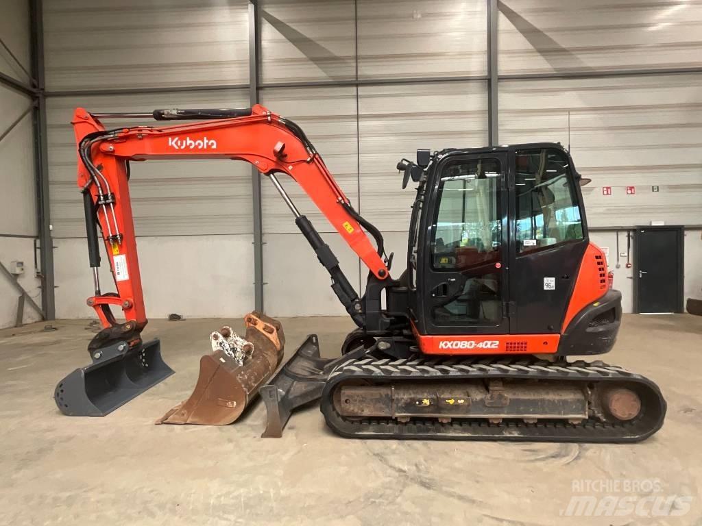 Kubota KX 080-4 A 2 Midi excavators  7t - 12t